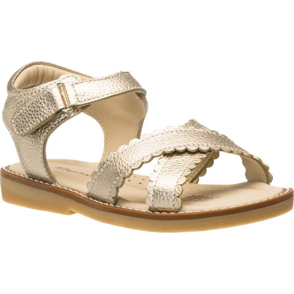 Bloom Sandal, Gold | Maisonette