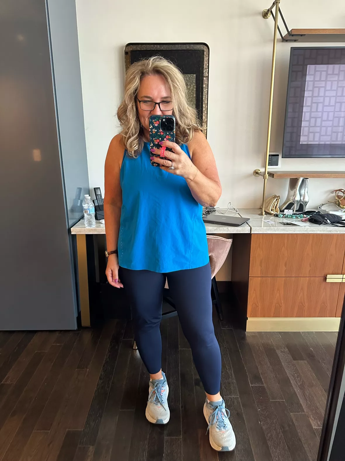Spanx Booty Boost Active Leggings In Blue