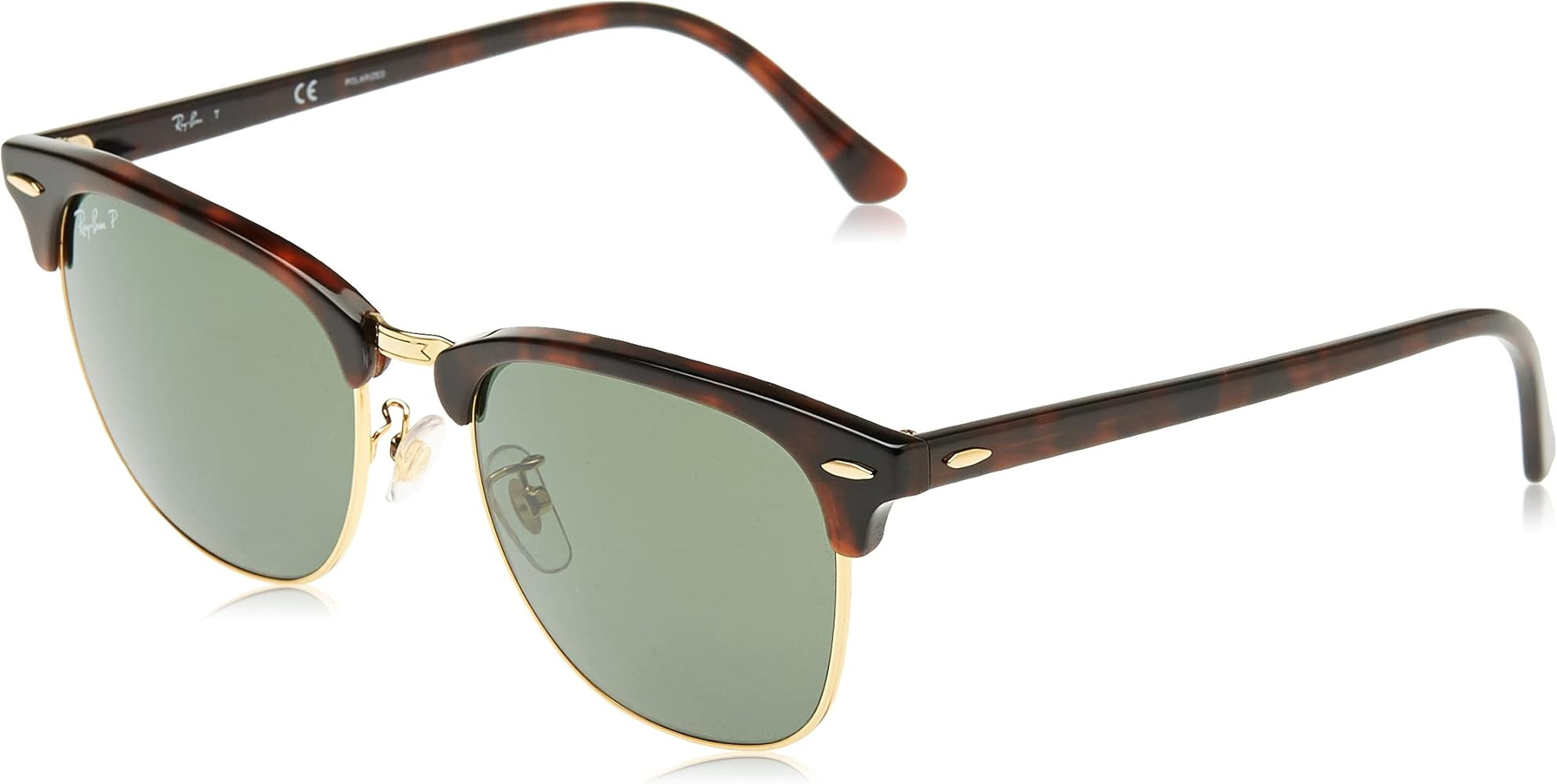 Ray-Ban Rb3016 Clubmaster Square Sunglasses | Amazon (US)