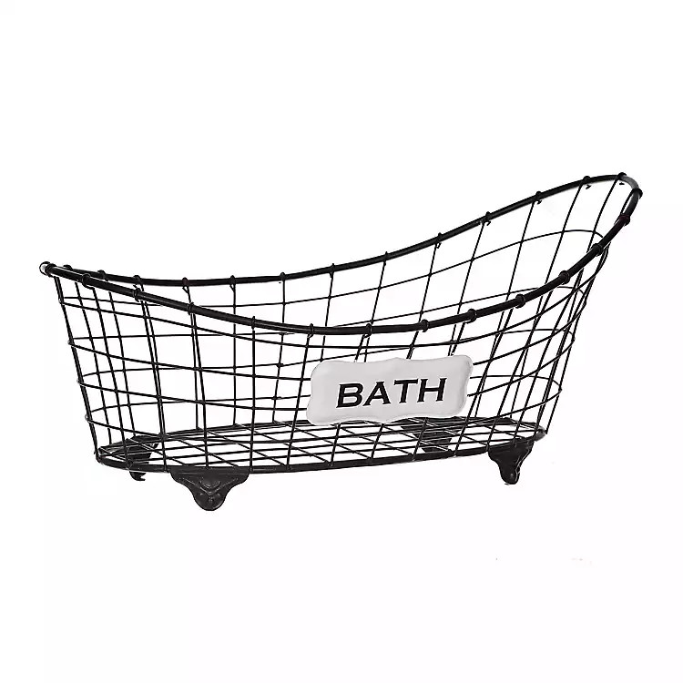 Bath Tub Basket | Kirkland's Home