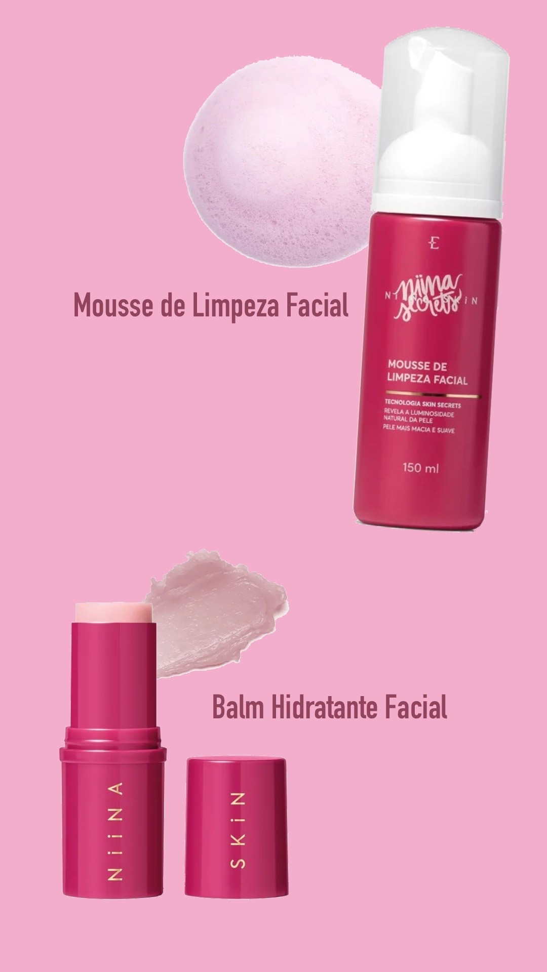 Lançamentos de Skincare Linha Niina Secrets 🩷 25% de desconto na compra de 2 ou mais itens • 
cupom LIVENIINA frete grátis + 5 amostras em compras acima de R$119

#LTKpromo #LTKbrasil #LTKbeleza