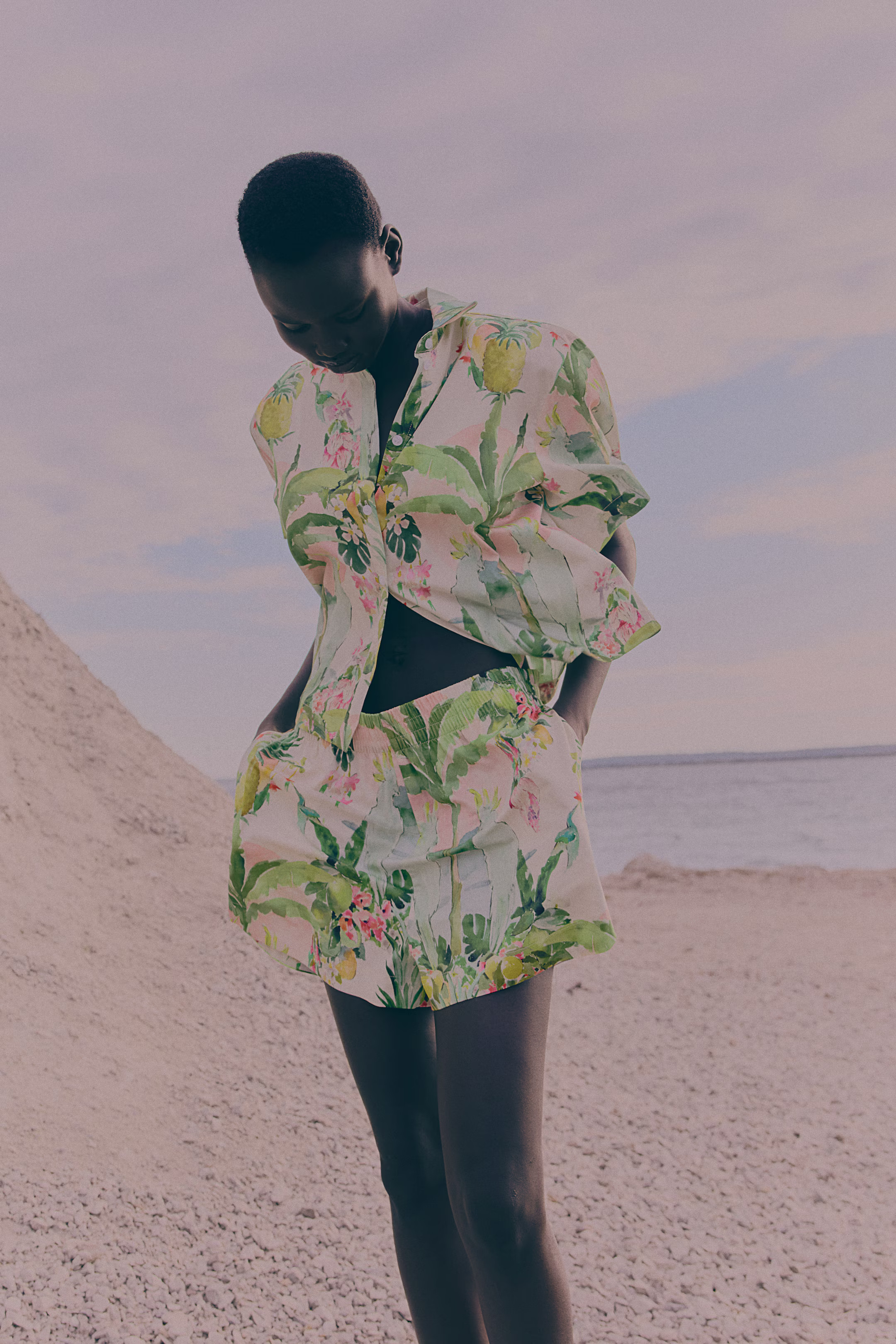 Patterned cotton shirt | H&M (UK, MY, IN, SG, PH, TW, HK)