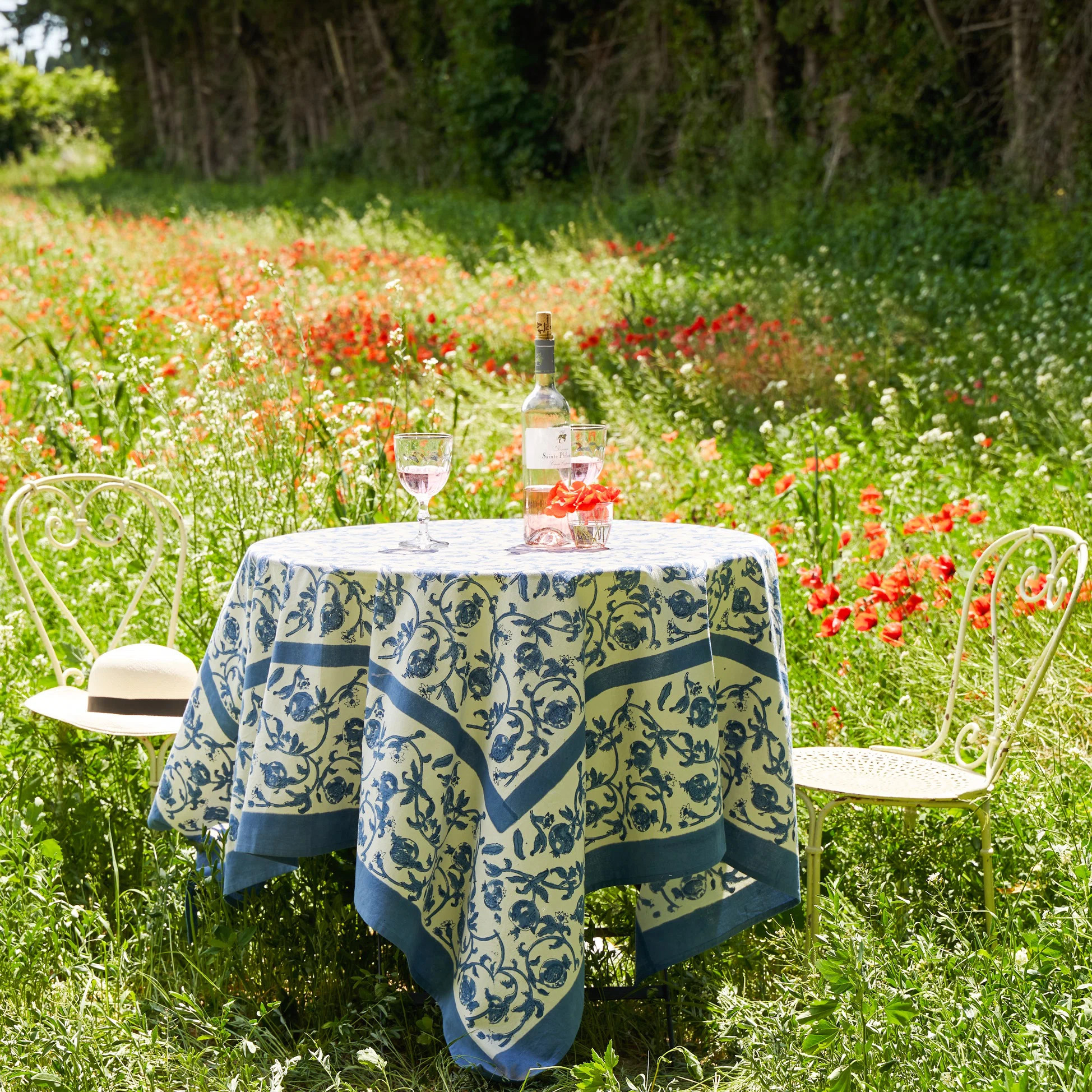 Brona Floral Tablecloth | Birch Lane