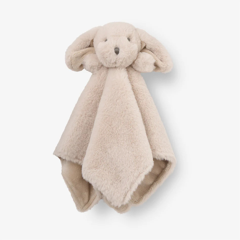Brown Puppy Baby Security Blanket | Elegant Baby