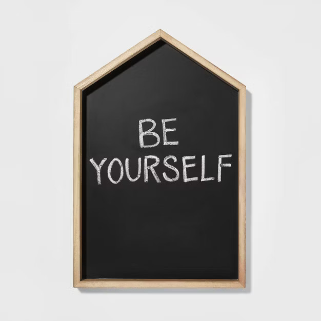 House Chalk Message Board Black - Pillowfort™ | Target