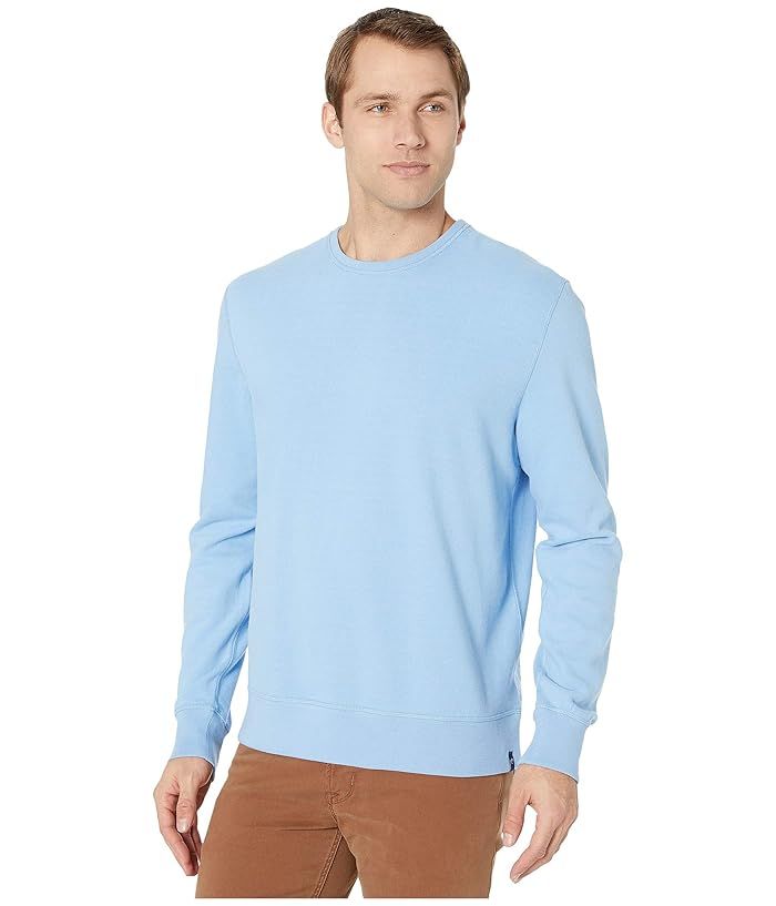 Southern Tide Forehand Striped Reversible Upper Deck Pullover Sweater (Hurricane Blue) Men's Sweatsh | Zappos