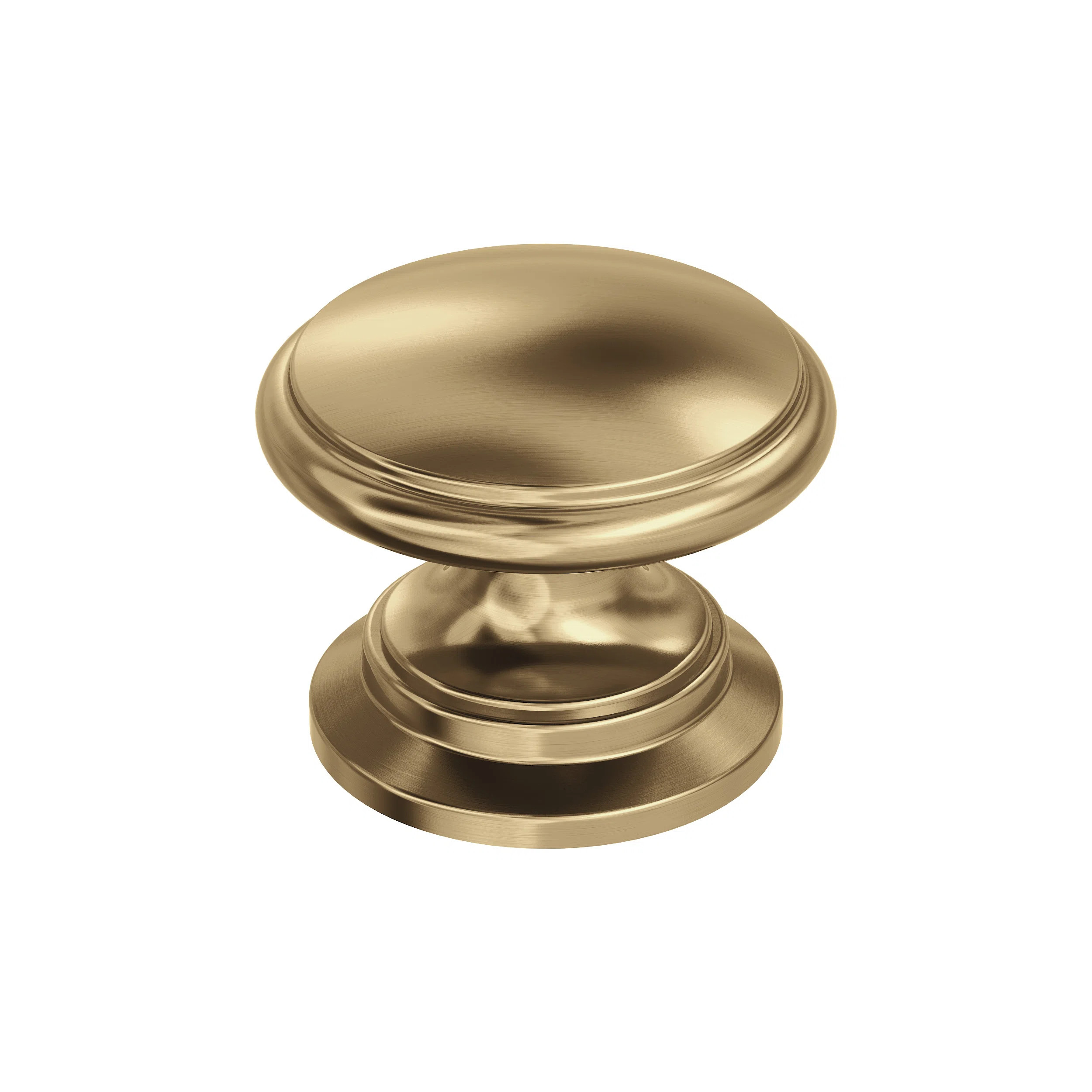 Ravino 1-1/4 inch (32mm) Diameter Champagne Bronze Cabinet Knob - 25 Pack (Set of 25) | Wayfair North America