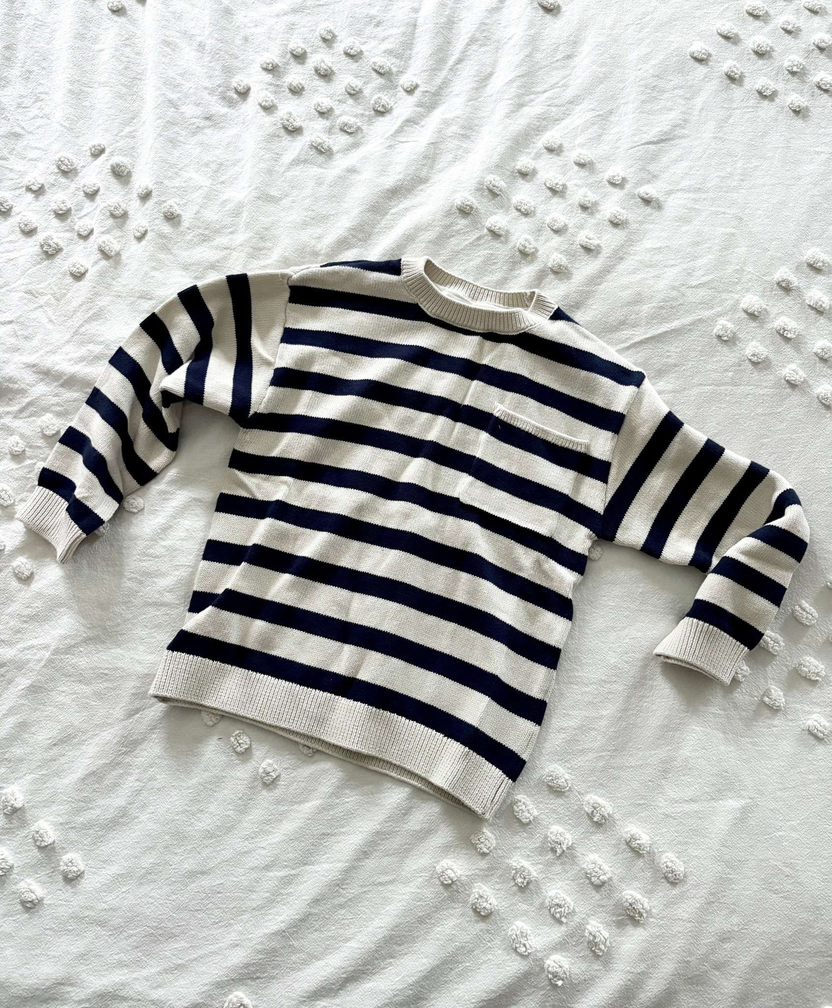 I’m always on the hunt for cute sweaters to bring on our beach vacation for our 7 year old and 4 year old boys. I just want something cute that they can throw on when it cools down in the morning or at night and will look cute with a pair of shorts and some boat shoes. This is an adorable one that I made sure to buy big enough that it will fit him still come Fall and Winter. I love H&M Kids for stuff like this! 

Toddler boy preppy clothes
Little boy clothing
Spring clothes for kids
Vacation outfits beach
Spring outfits 2026

#LTKKids #LTKTravel #LTKmomlife