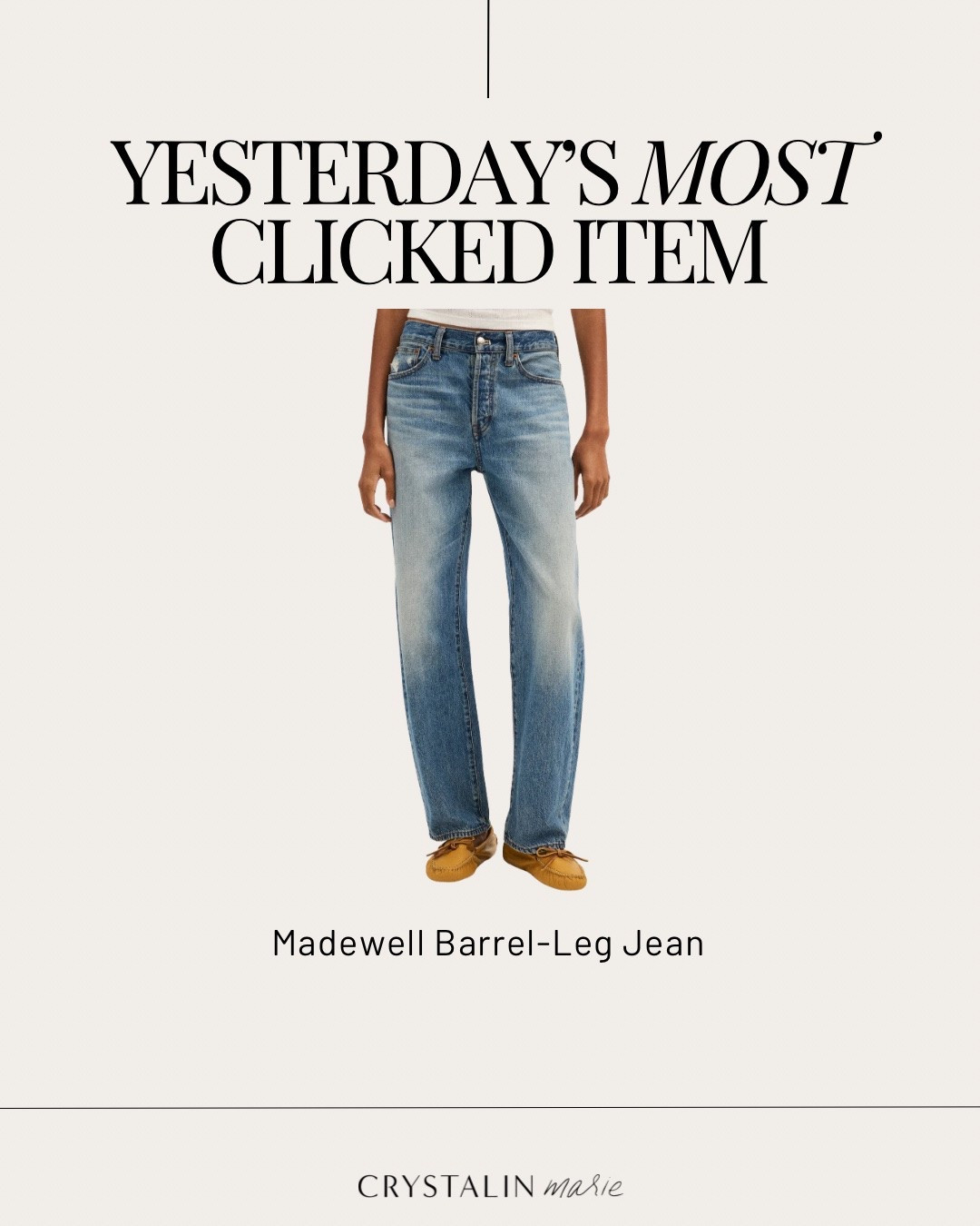 Madewell barrel leg jean. TTS- i’m in the 25 petite. perfect for mid-rise girls!

#LTKPetite #LTKOver40 #LTKmomlife