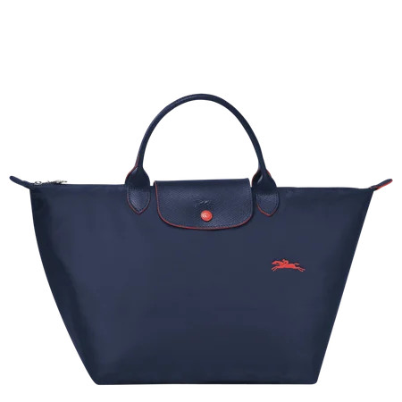 Longchamp Le Pliage Ladies Medium Navy Nylon Tote L1623619556 | Walmart (US)