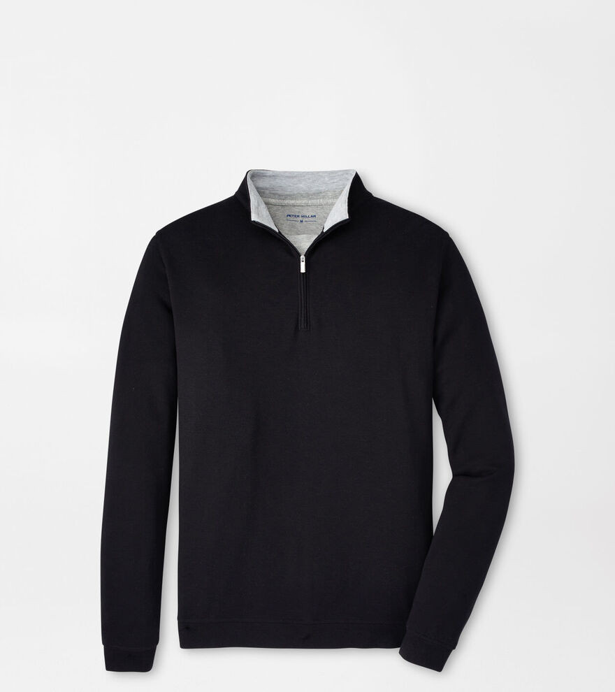 Peter Millar Men's Crown Comfort Pullover | Color: Black | Size: XXL | Peter Millar