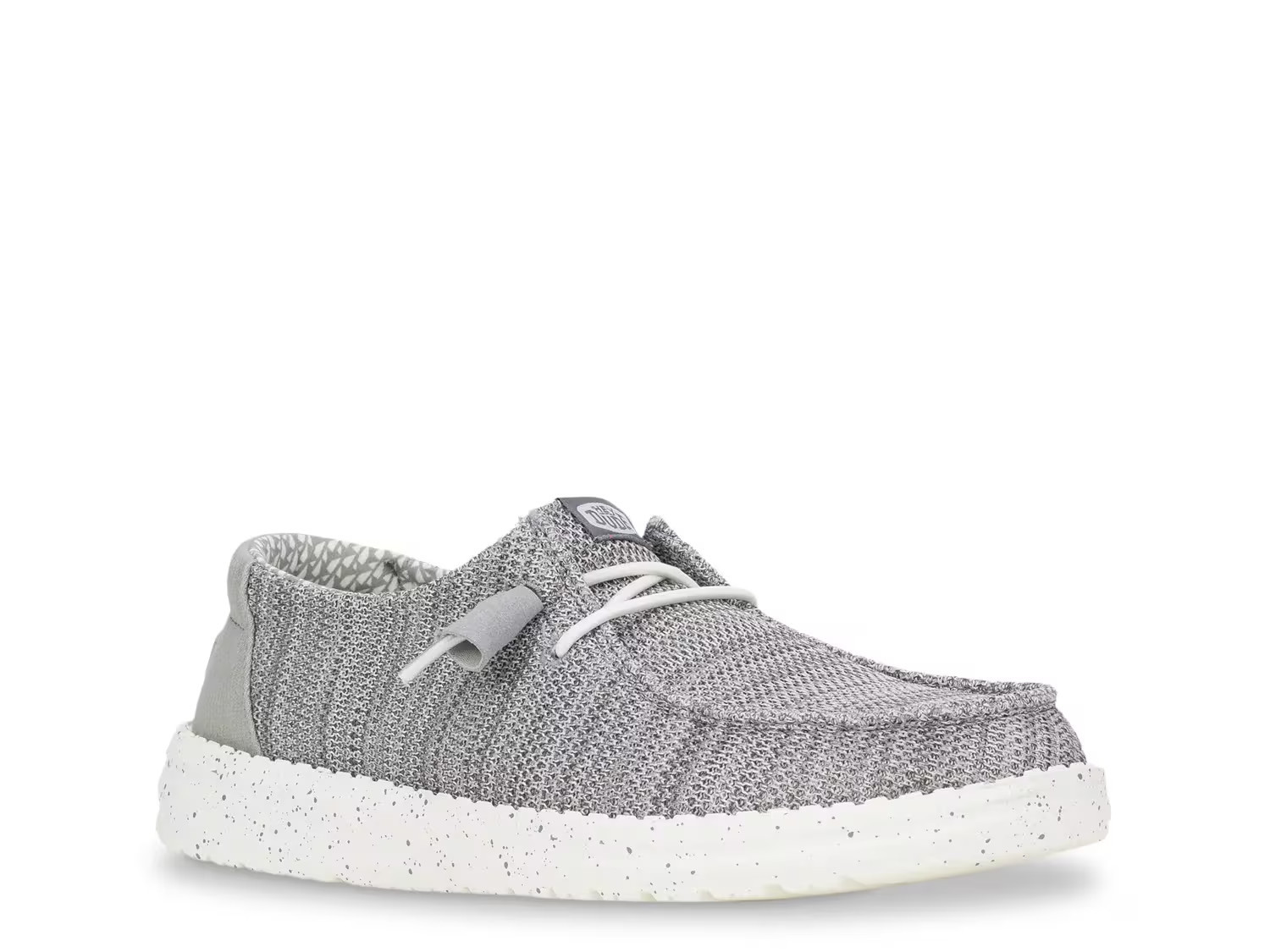 Hey Dude Wendy Stretch Sox SlipOn | Women's | Light Grey | Size 9 | Slip-Ons | DSW
