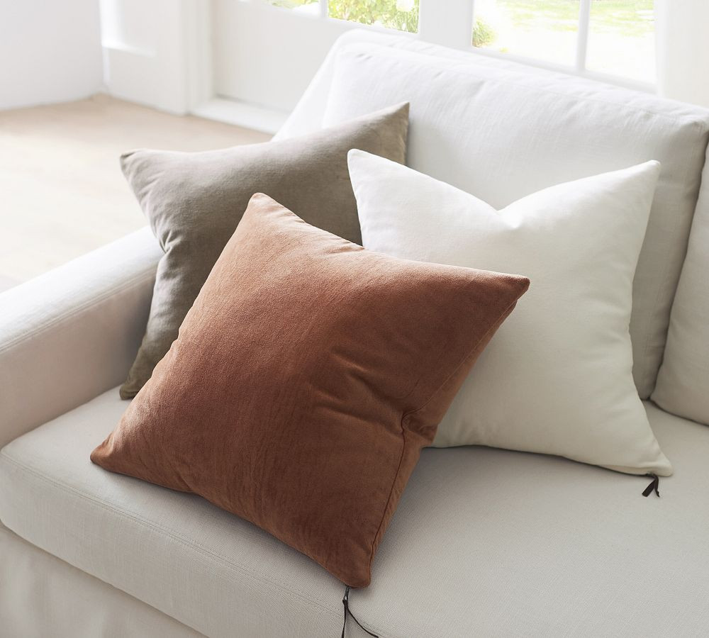 Everywhere Velvet Pillow | Pottery Barn (US)