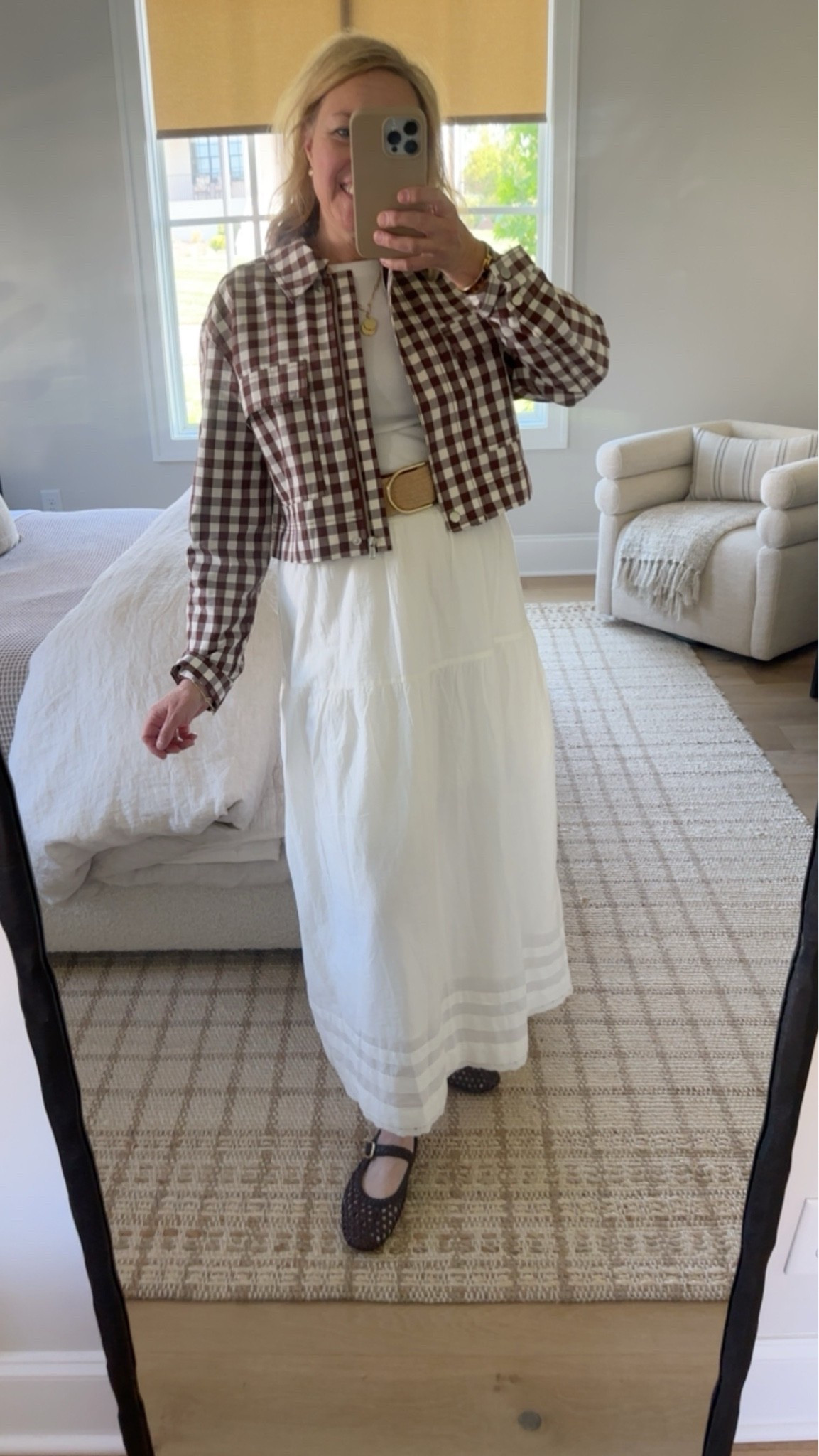 Gingham jacket from @Target

#LTKMidsize #LTKOver40 #LTKPetite