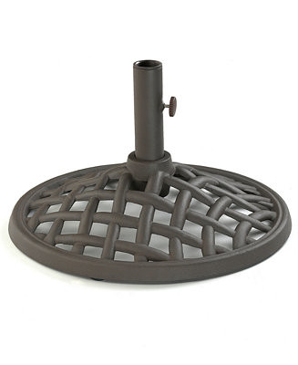 Oasis Cast Iron Outdoor Umbrella Base, Created for Macy's - Macy's | Macy's