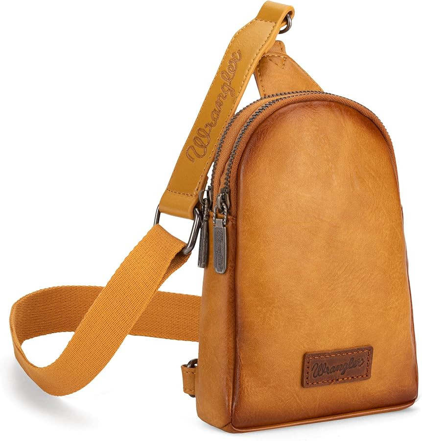 Wrangler Crossbody Sling Bag for Women with Strap | Amazon (US)