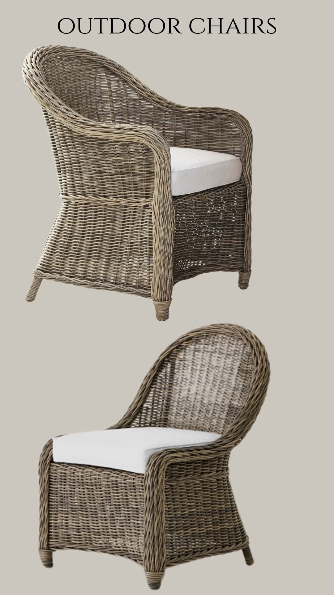 Our outdoor kitchen gets hit by the sun!  These outdoor chairs will make such a huge difference!  Can’t wait to show you!

#LTKSeasonal #LTKHome #LTKFamily