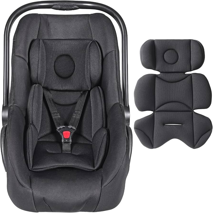 Infant Car Seat Insert – Thickened, Breathable & Fold-Go Baby Head & Body Support for Infant, S... | Amazon (US)