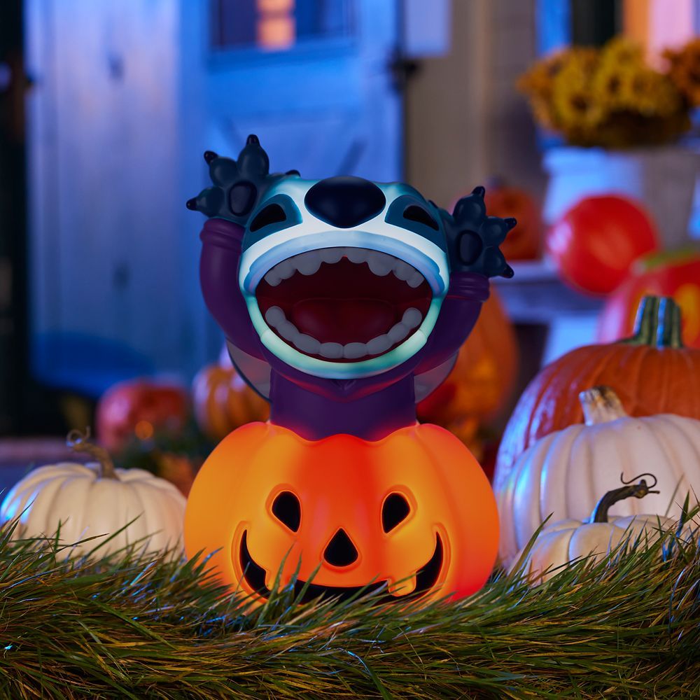 Stitch Pumpkin Halloween Light-Up Figure – Lilo & Stitch | Disney Store