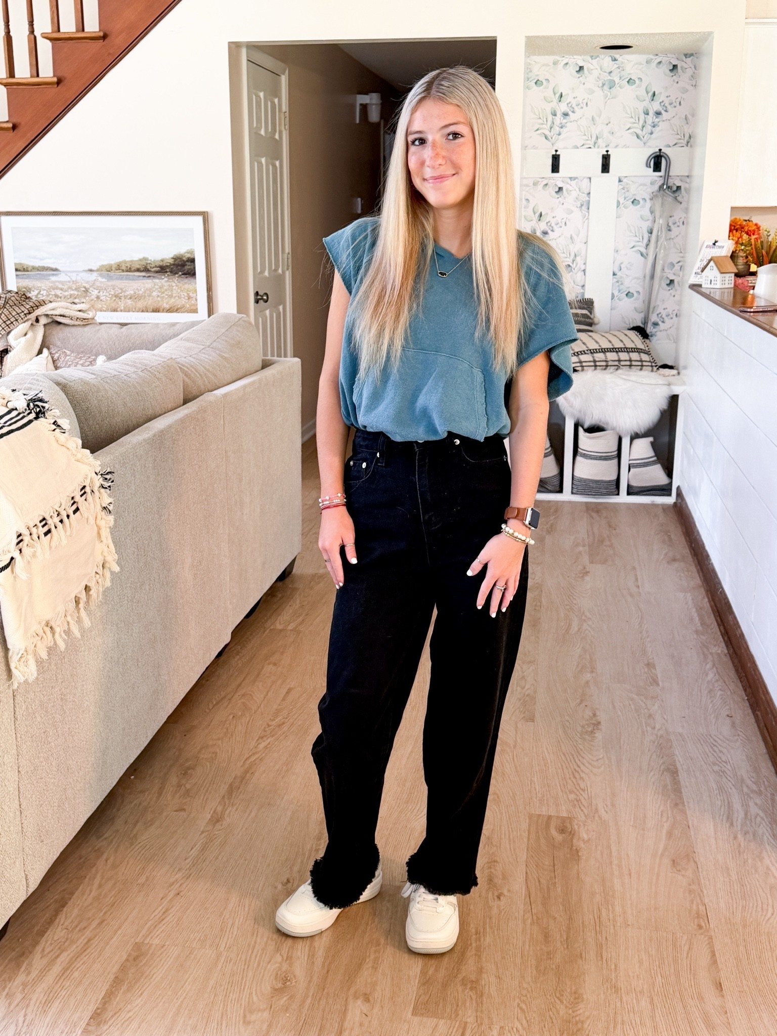 Teen black denim, great quality and fit! Perfect length for petites!

#LTKPetite #LTKU #LTKSaleAlert