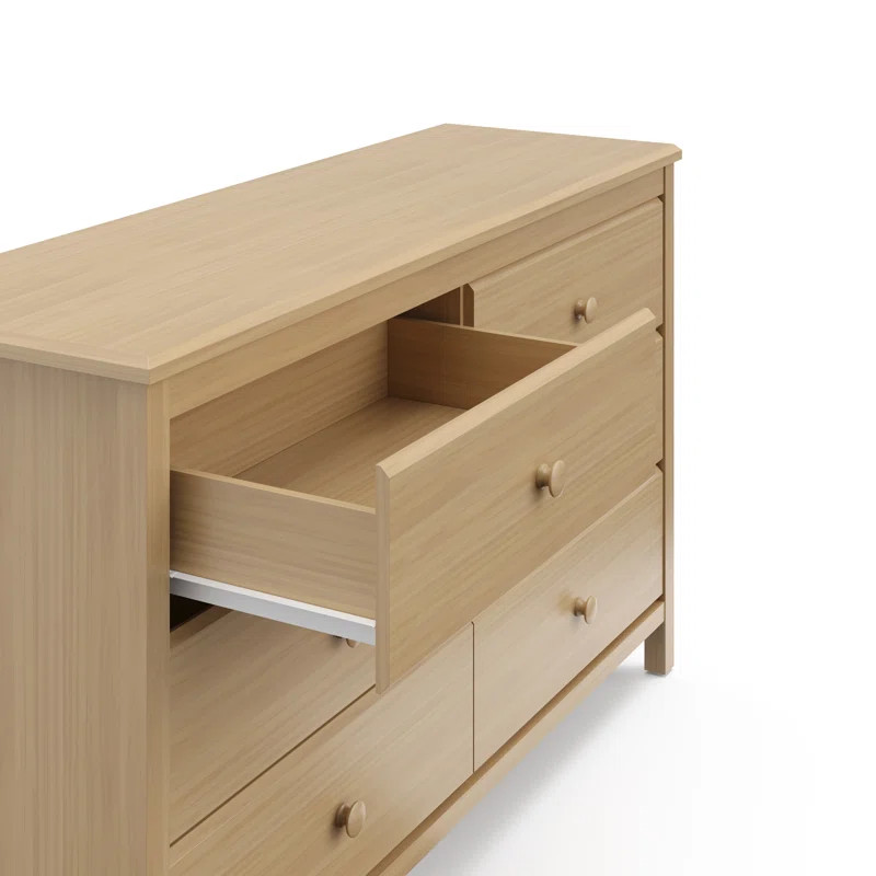 Alpine 6 Drawer Double Dresser | Wayfair North America