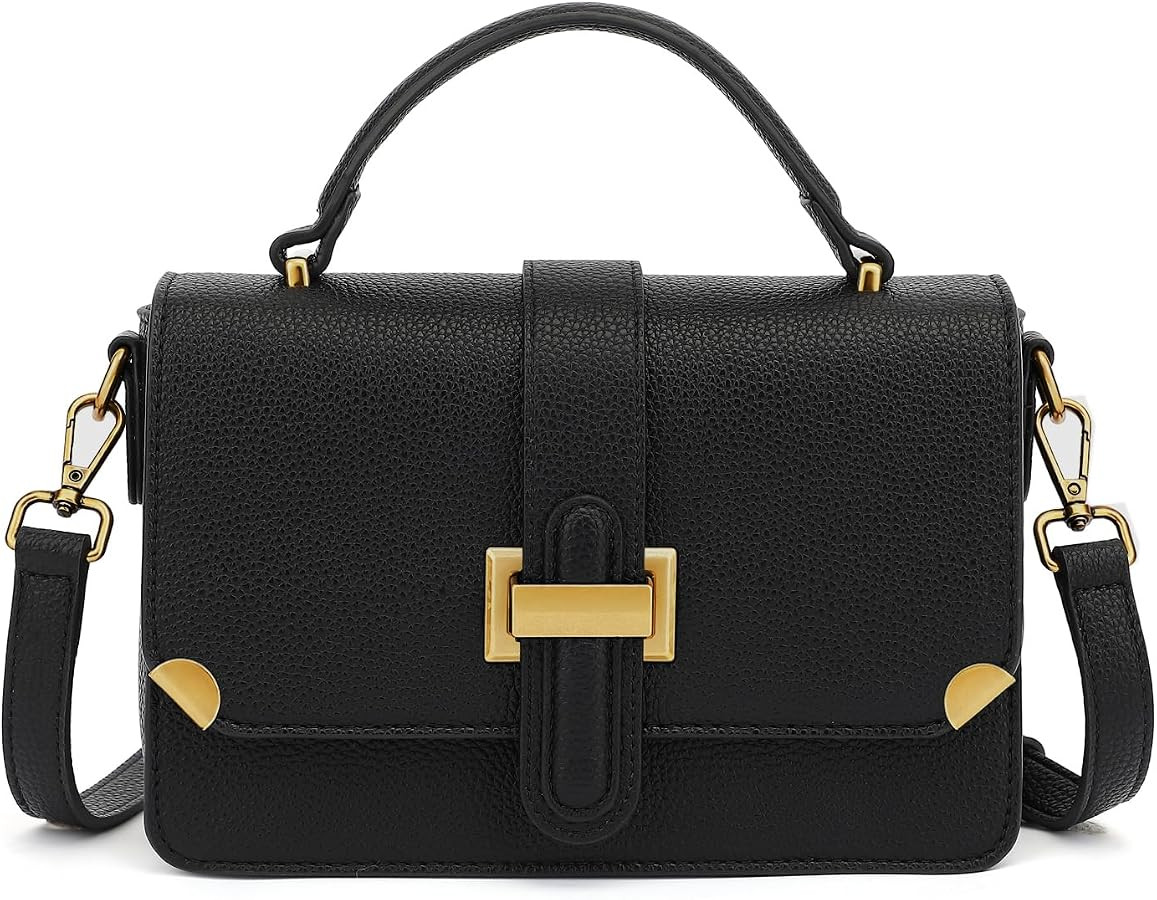 LL LOPPOP Women's Small Classy Crossbody Purse Top Handle Handbags Leather Satchel Bags for Women | Amazon (US)