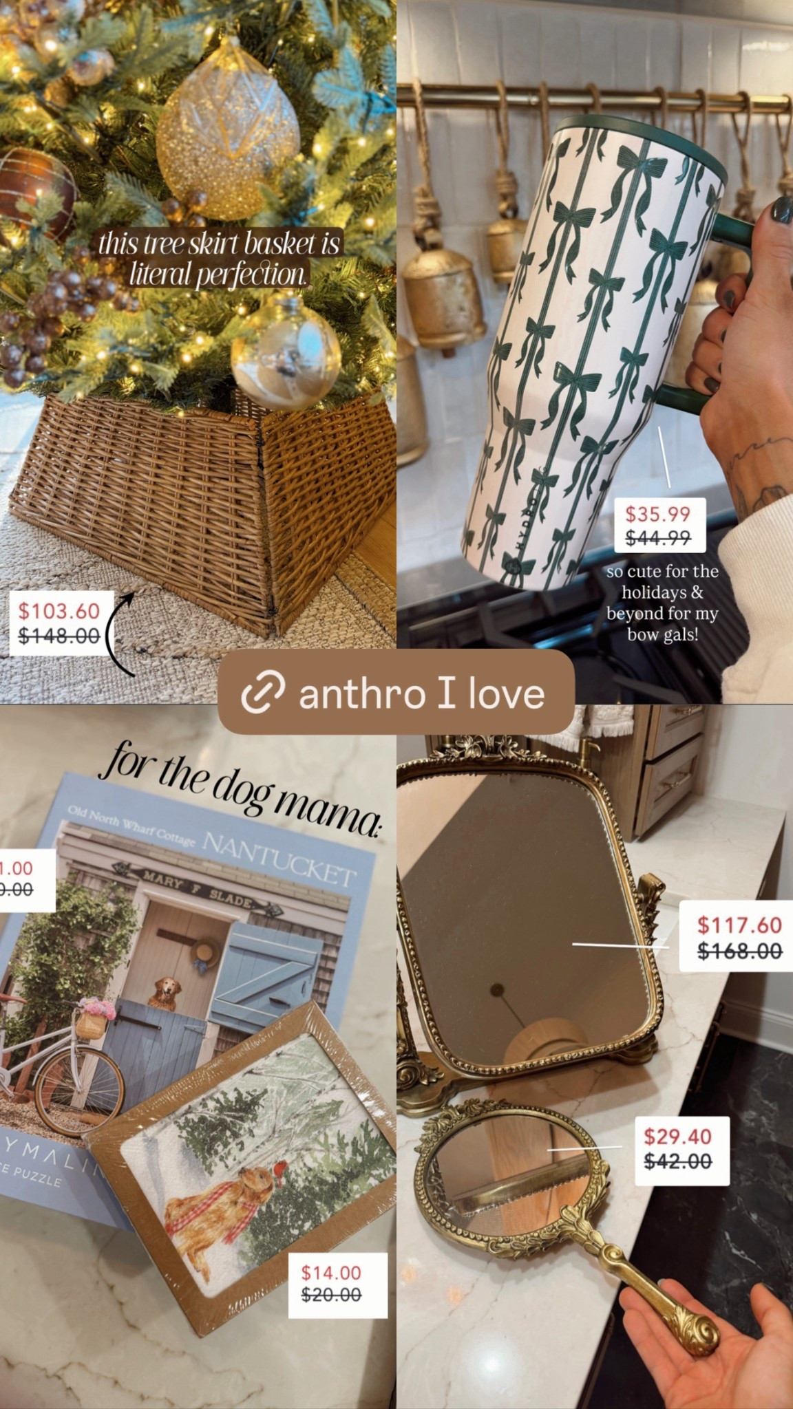 Anthropologie picks I love on sale 🎄✨🎀
Great gift ideas!!

Home decor / mirrors / for her / Holley Gabrielle 

#LTKSaleAlert #LTKCyberWeek #LTKHoliday