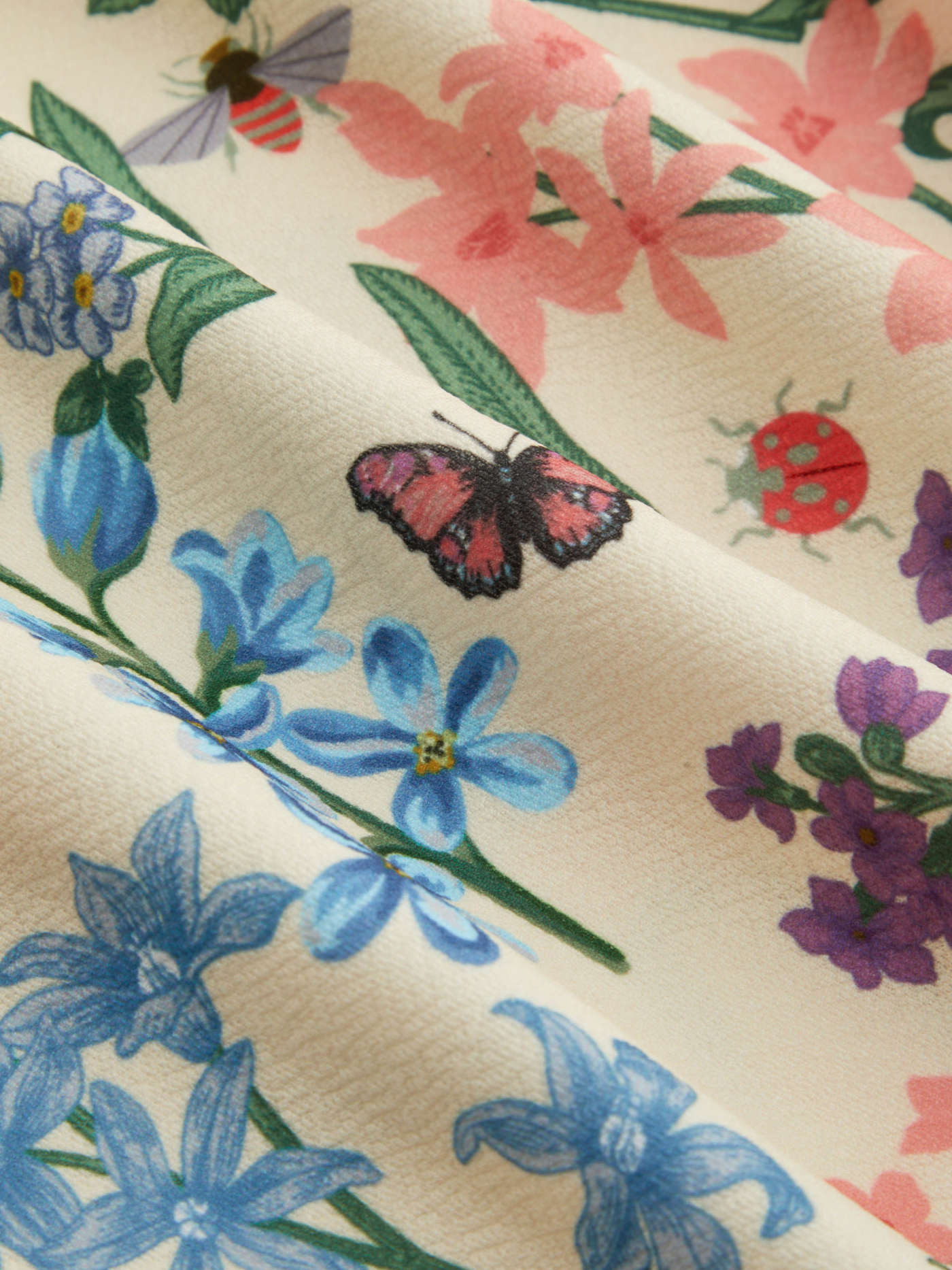 Sweetheart Neckline Butterfly & Floral Knotted Split Midi Dress... | Cider