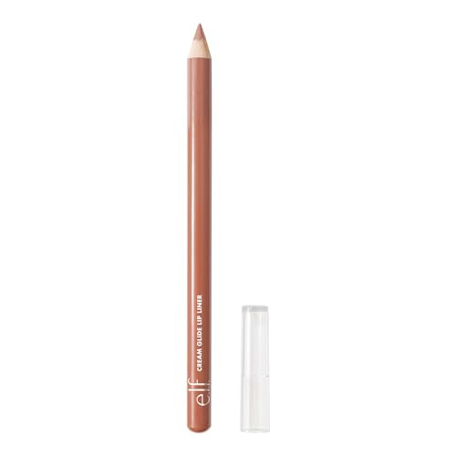 e.l.f. Cream Glide Lip Liner, Highly-Pigmented Pencil For Shaping & Sculpting Lips, Semi-Matte Fi... | Amazon (US)