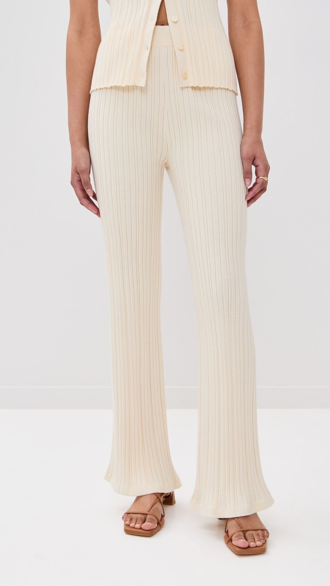 Ribbed Flare Pants | Shopbop
