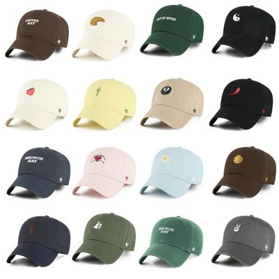 47 Brand Cap Base Runner Icon '47 Clean Up Phrase Fruit Food Baseball Cap New | eBay UK