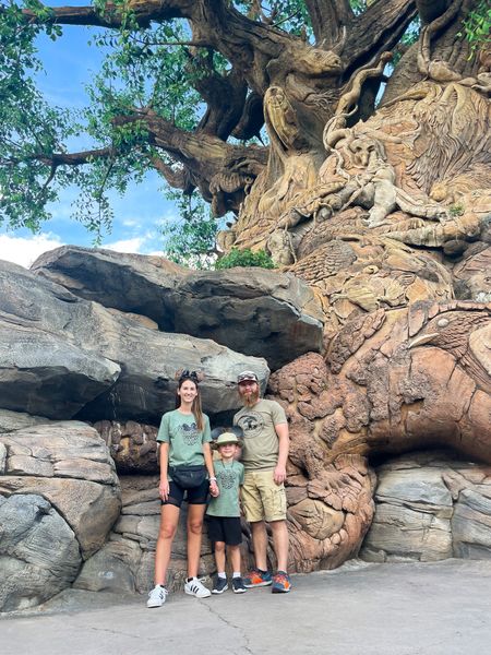 “Hakuna Matata”… it means no worries. - The Lion King🦁🌳 My favorite thing at Animal Kingdom was going on the Safari🦒🐘🐊🐆🦛 & having dinner with Donald Duck & Friends. 

#LTKunder100 #LTKfamily #LTKtravel
