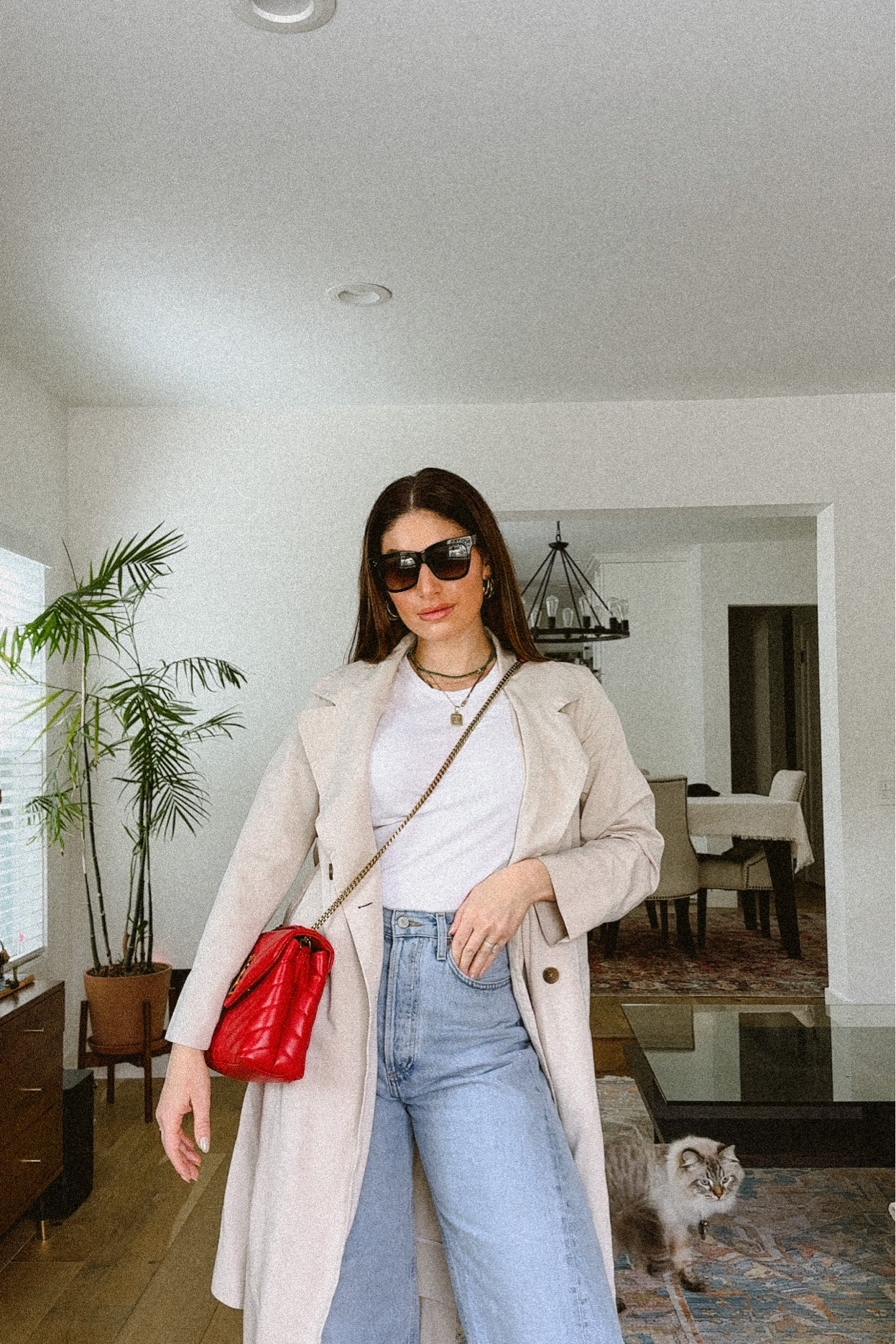 Classic spring outfit idea