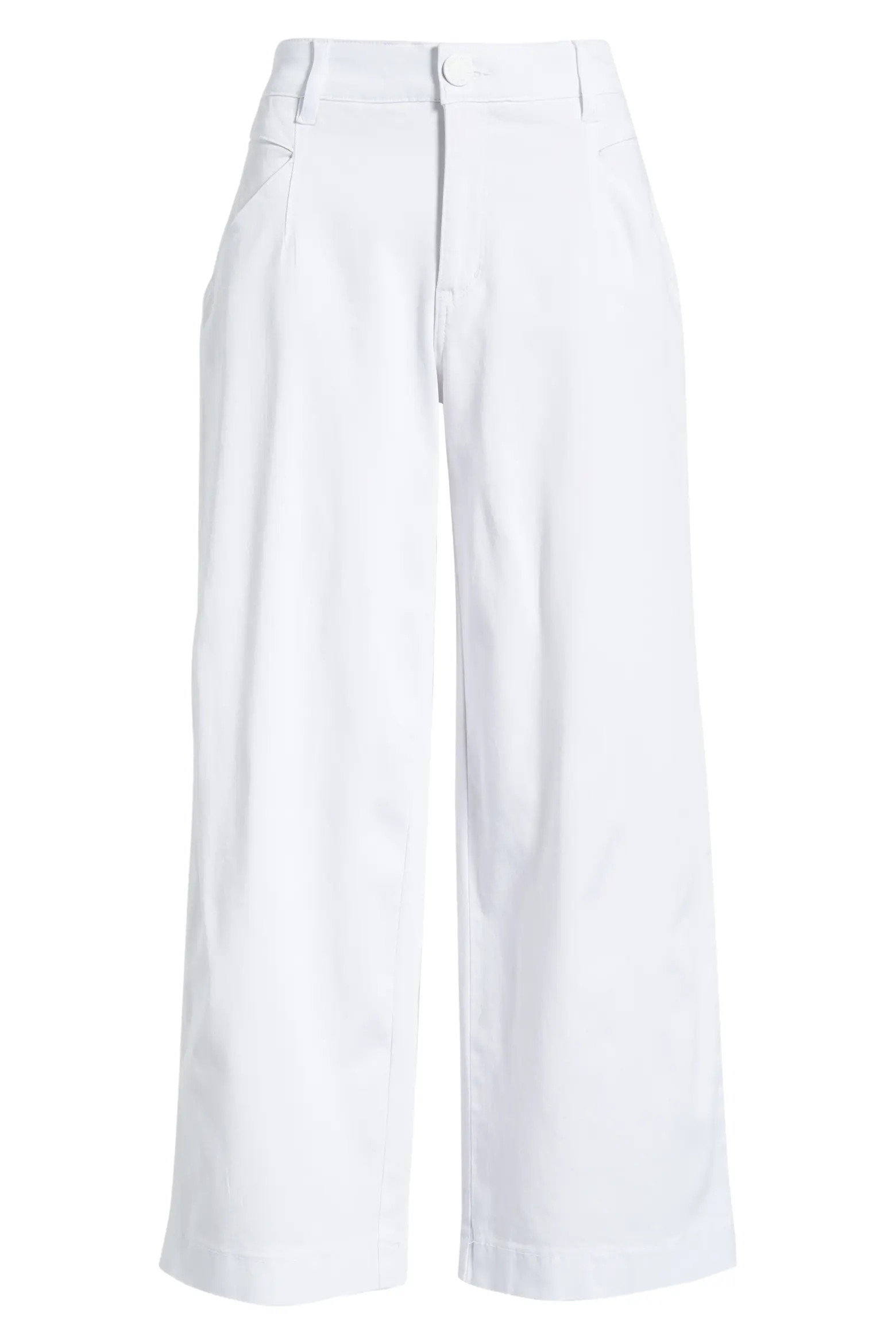 Wyatt Skyrise Crop Wide Leg Twill Pants (Women) | Nordstrom | Nordstrom