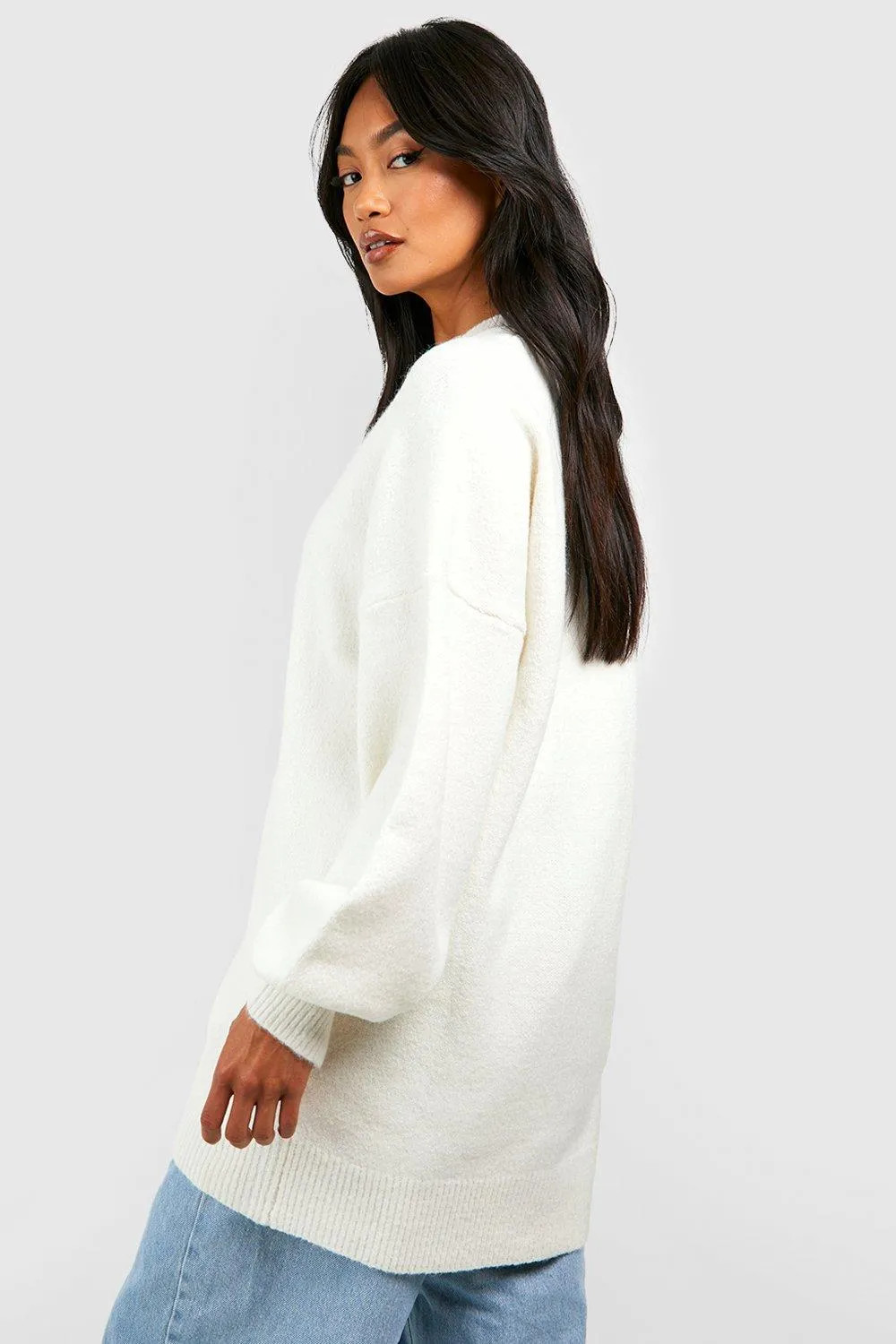 Soft Knit Longline Jumper | NastyGal UK