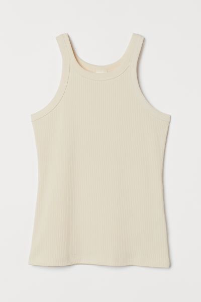 Ribbed vest top | H&M (UK, MY, IN, SG, PH, TW, HK)