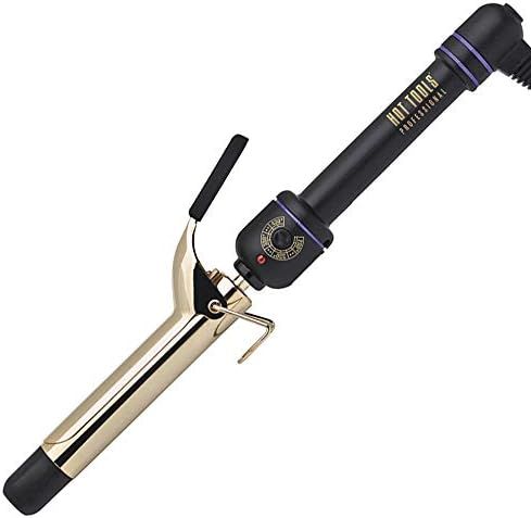 HOT TOOLS Professional 24K Gold Curling Iron/Wand, 1 inch | Amazon (US)