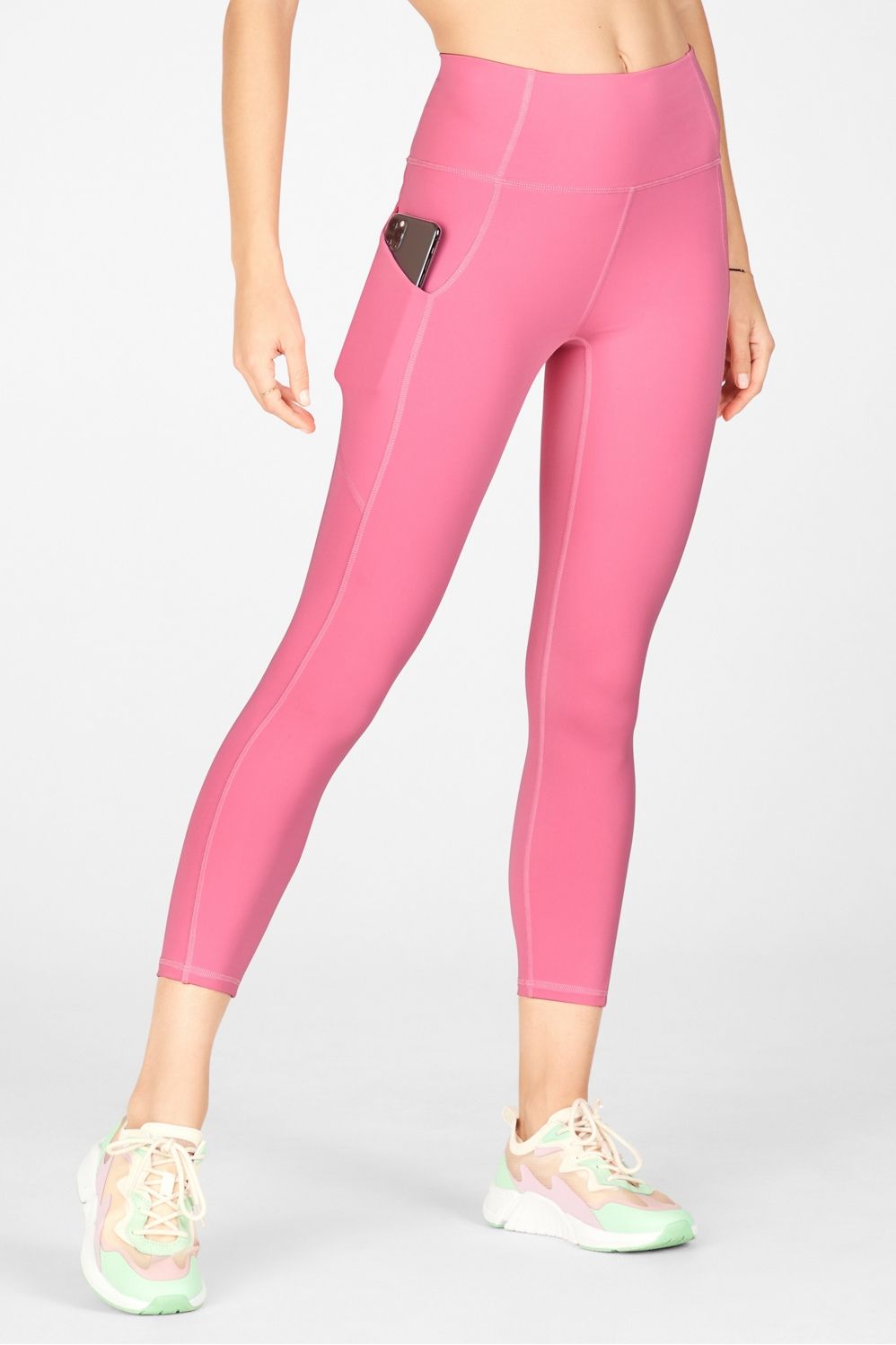 Oasis High-Waisted Pocket Capri | Fabletics