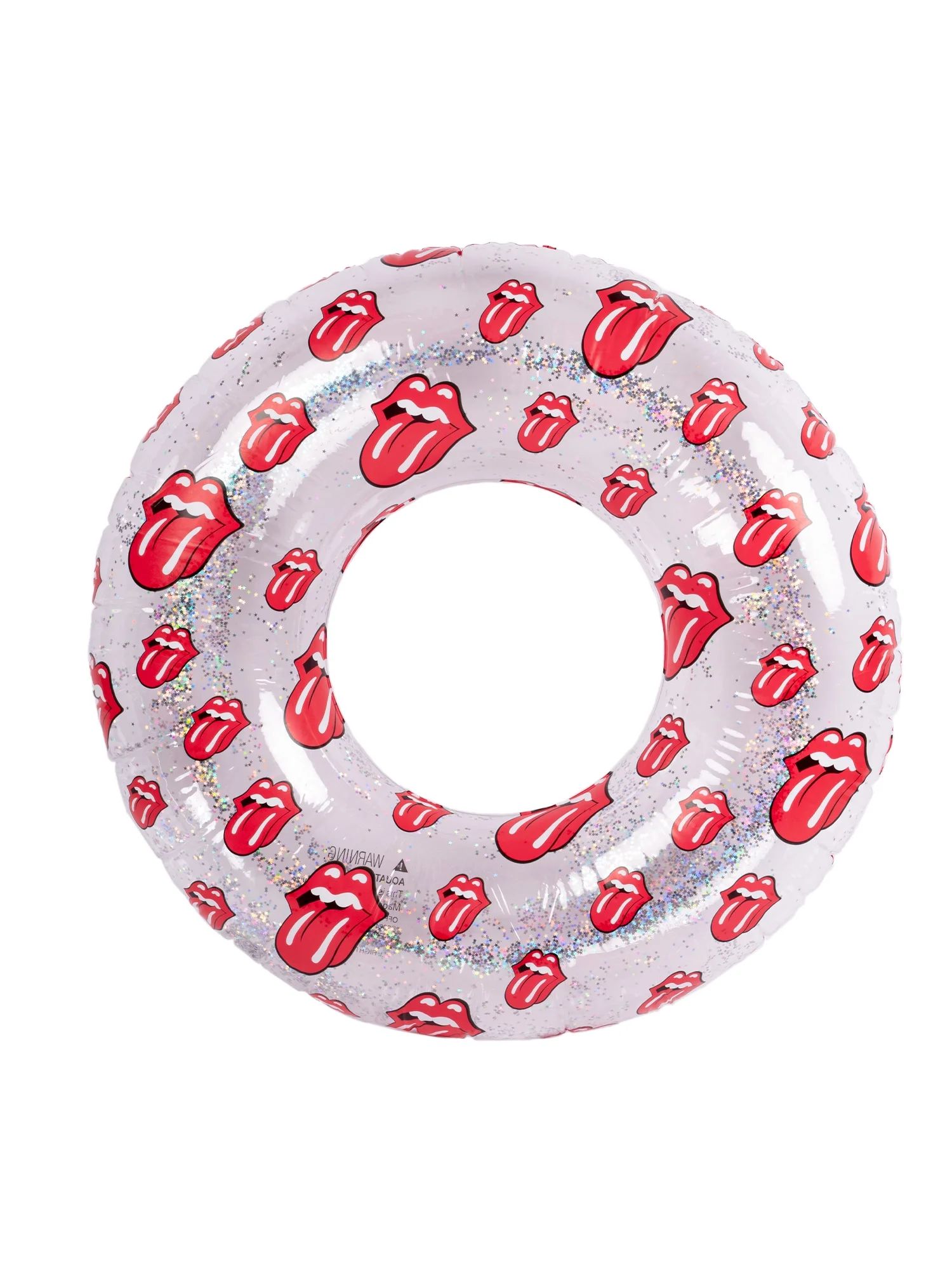 Rolling Stones 40" Inflatable Swim Tube Pool Ring Float, Adult Unisex | Walmart (US)