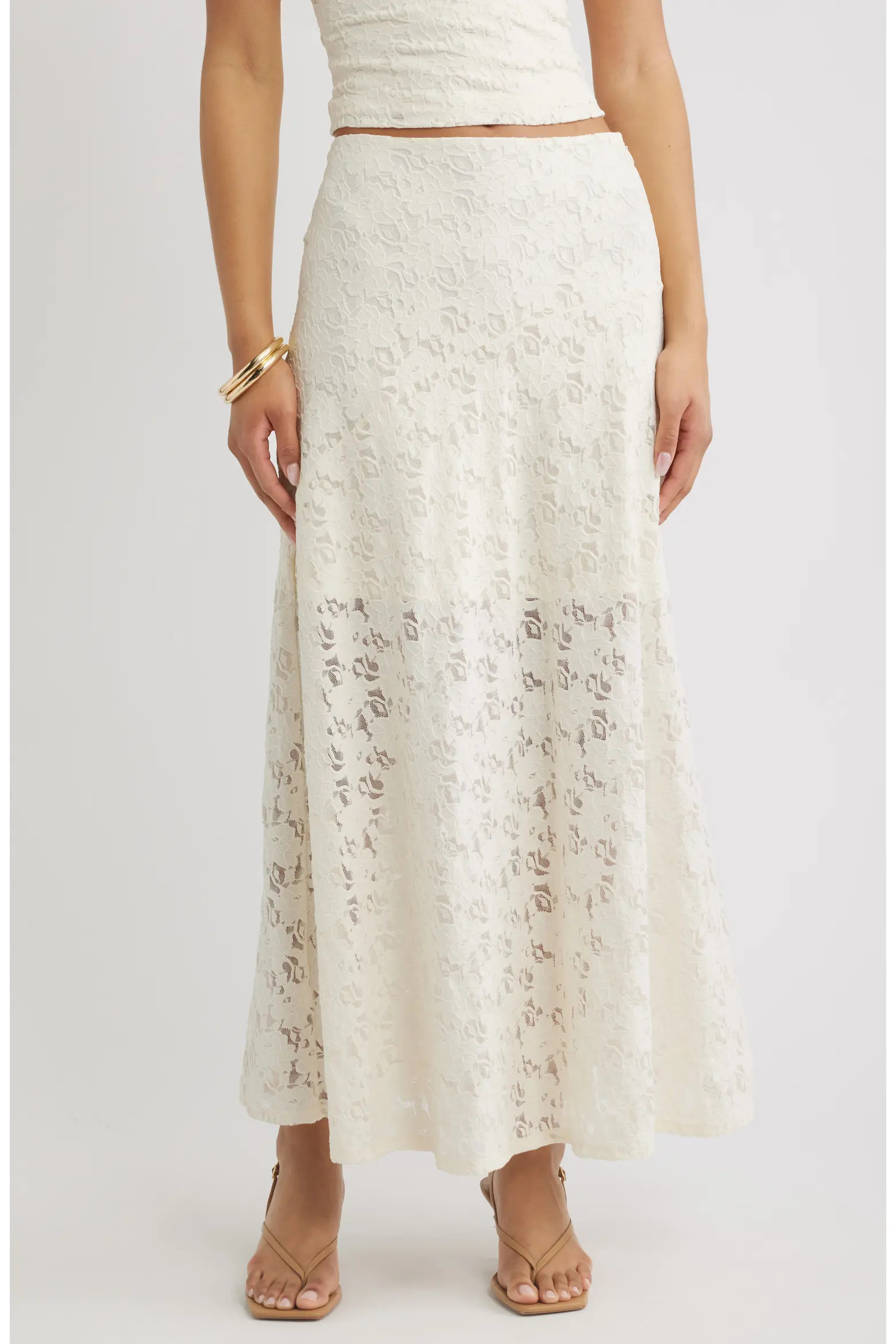 Lace Maxi Skirt (Women) | Nordstrom | Nordstrom