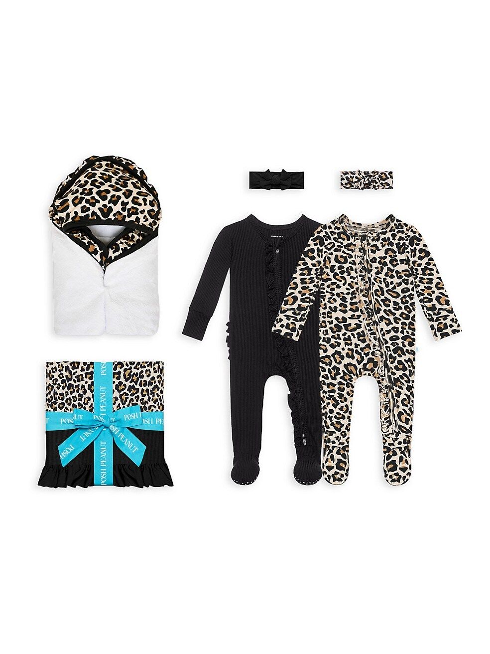 Baby Girl's Lana Leopard 6-Piece Gift Box Set | Saks Fifth Avenue