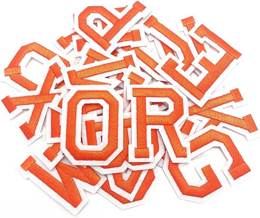 Iron on Letters, 52 Pcs Alphabet Patches with Ironed Adhesive, Decorate Repair Patches for Shirts... | Amazon (US)