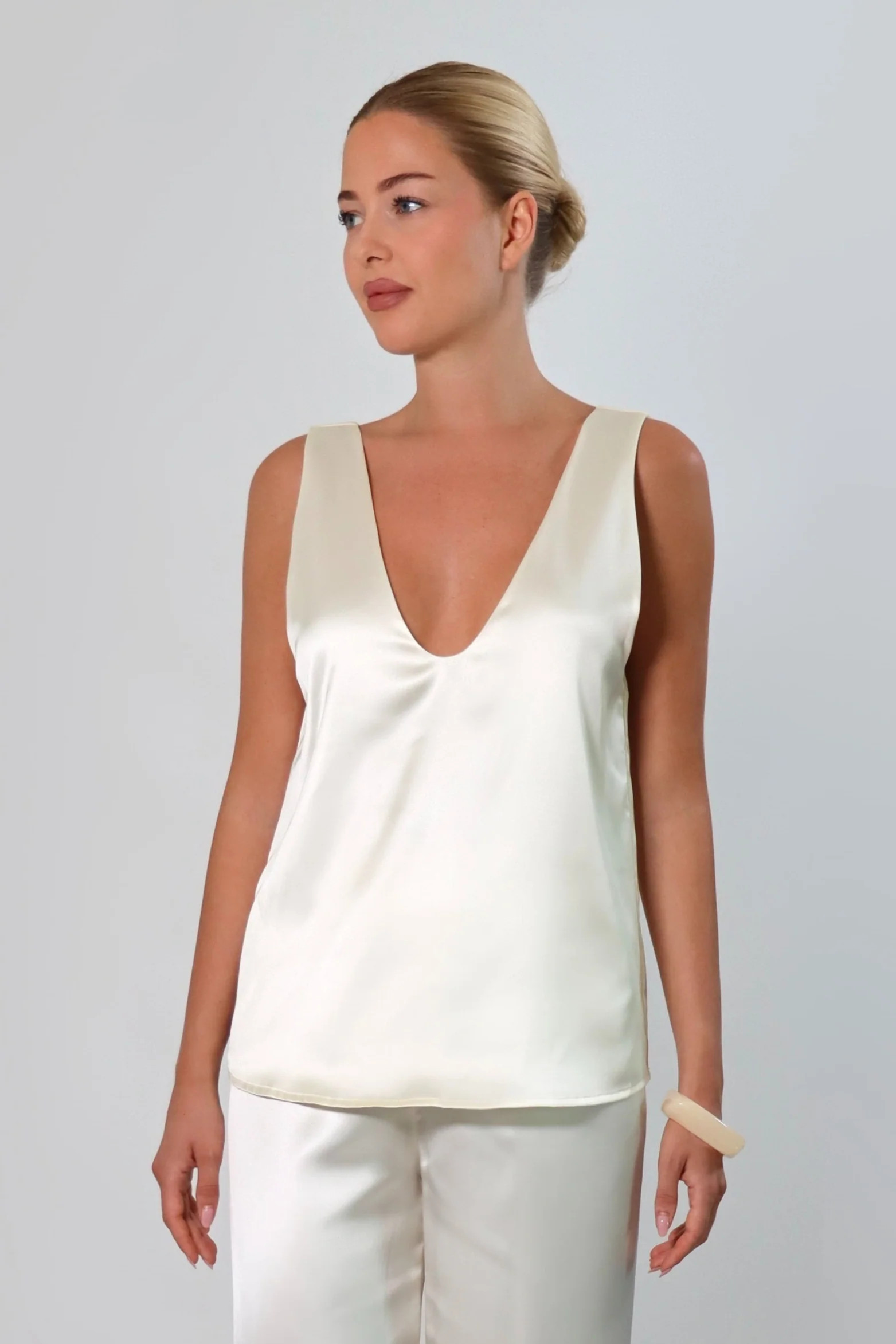 Kara Satin Top | Shop.app
