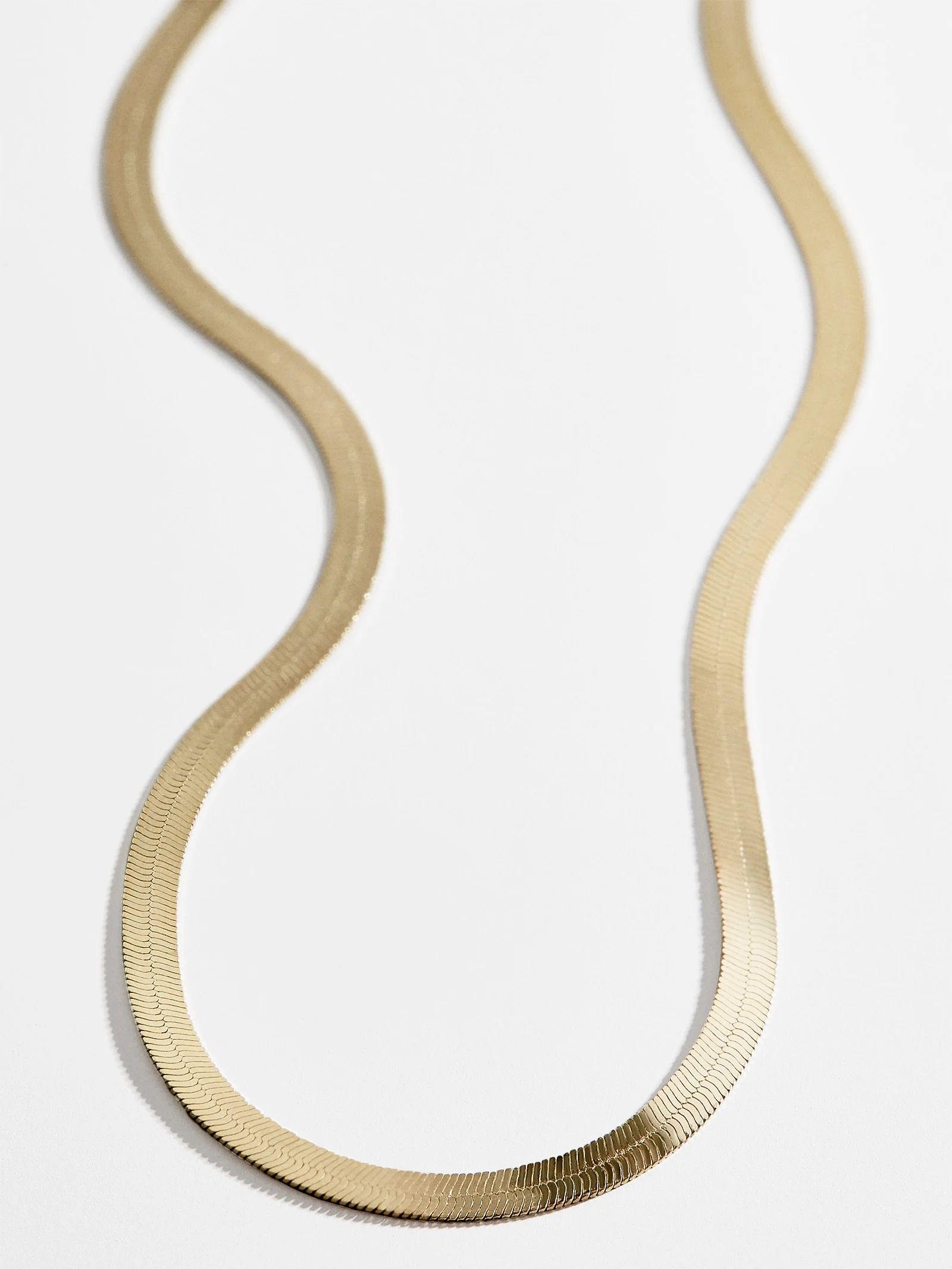 Mini Gia Necklace - 14K Gold Plated Sterling Silver | BaubleBar (US)