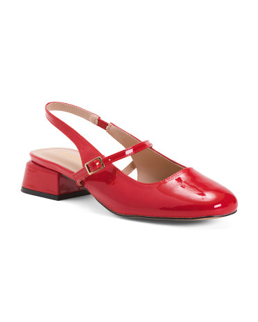 Gogo Sling Back Heeled Mary Janes For Women | TJ Maxx