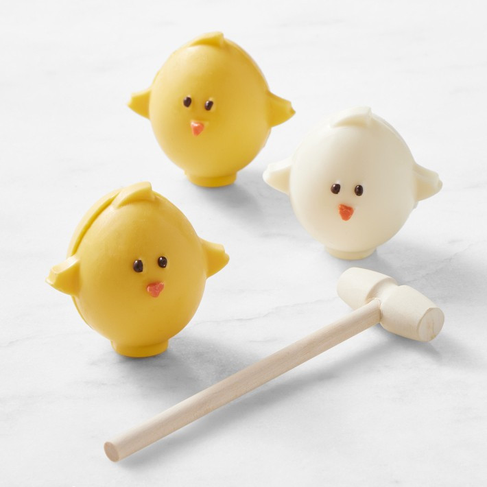 Breakable Chocolate Chicks Trio | Williams-Sonoma