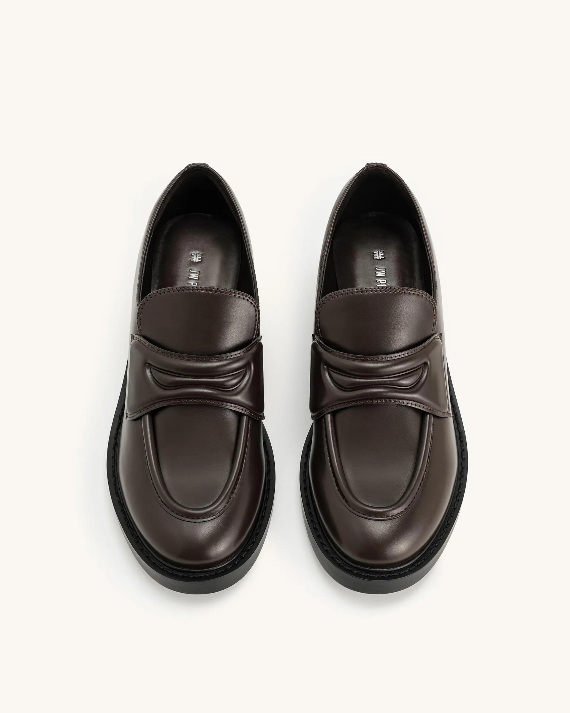Micah Chunky Loafer - Brown | JW PEI US