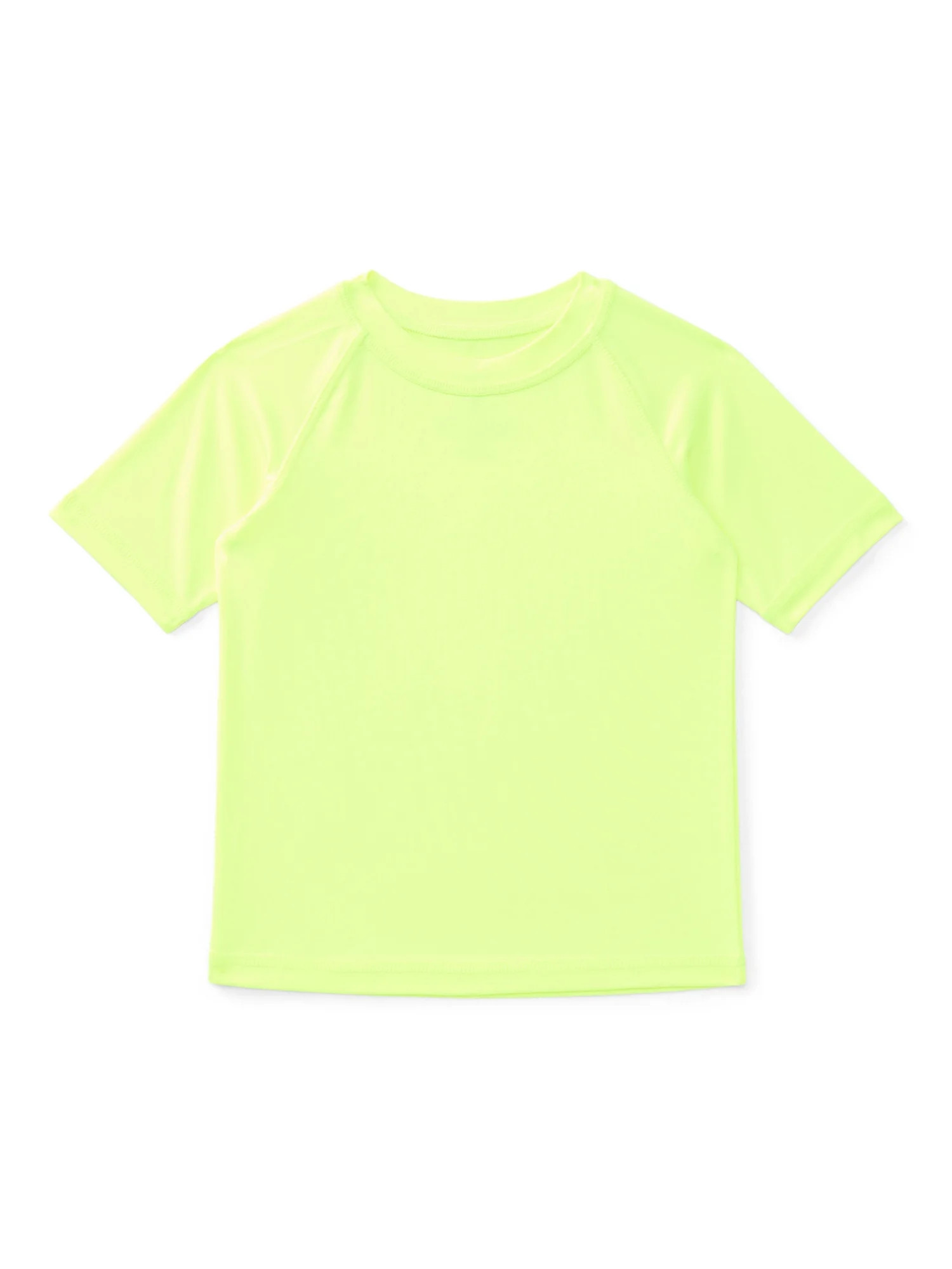 Wonder Nation Toddler Short- Sleeve Rash Guard, Sizes 12M-5T | Walmart (US)