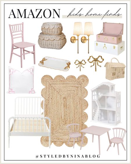 Amazon coastal home decor - amazon nursery furniture – amazon cribs – amazon grand millennial home – amazon baby – baby girl nursery – white toddler beds - amazon furniture for nursery – grandmillenial nursery – grand millennial nursery – grand millennial rugs – grand millennial décor – classic girls room – classy nursery – nursery rug – jute nursery rugs – oriental rugs – toddler girl bedroom – nursery storage – nursery organization baby must haves
Amazon coastal rugs - jute rug - scalloped rugs and pillows - rattan decor - baby girl nursery inspiration - toddler room - amazon designer home dupes - look for less home decor - amazon coastal decor 


#LTKhome #LTKkids #LTKbaby