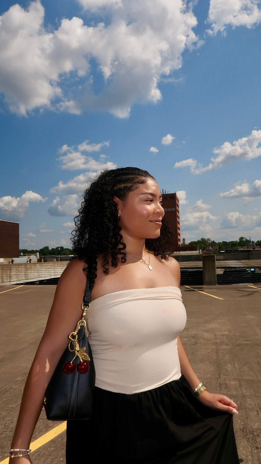 Dress is a size small 